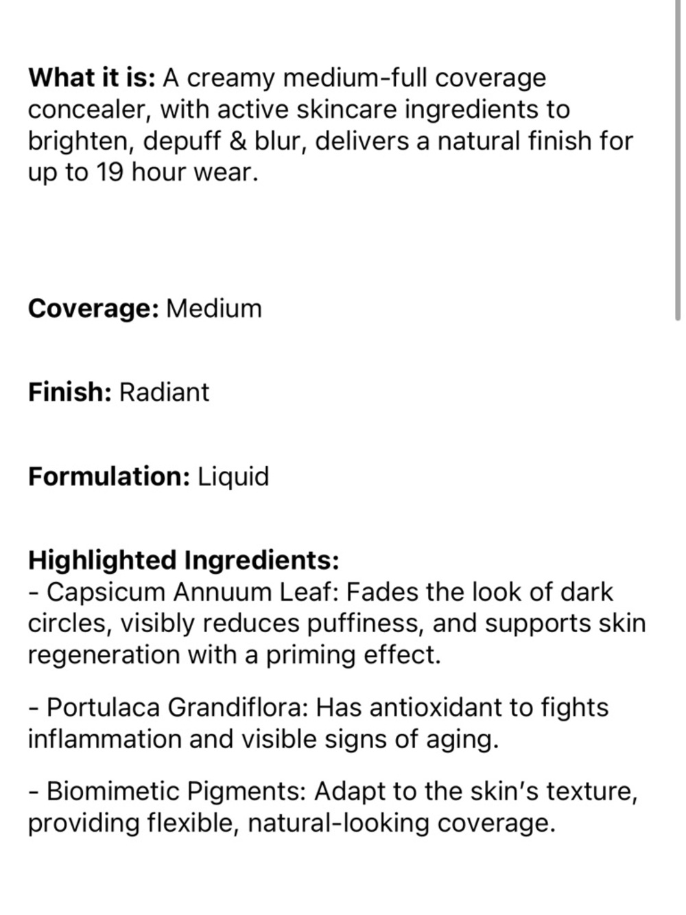 🌸NATASHA DENONA Hy-Glam Serum Concealer Sample - Picture 13 of 14